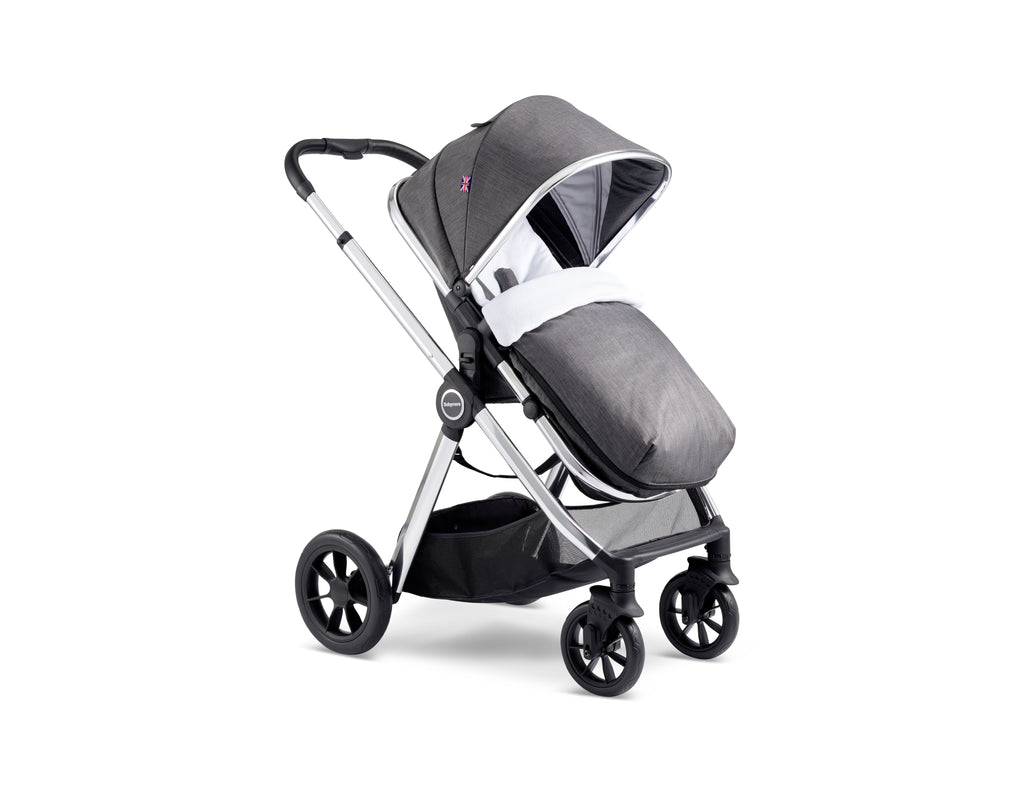 Memore V2 Travel System 13 Piece Pecan i-Size with base – Chrome