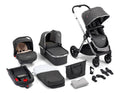 Memore V2 Travel System 13 Piece Pecan i-Size with base – Chrome
