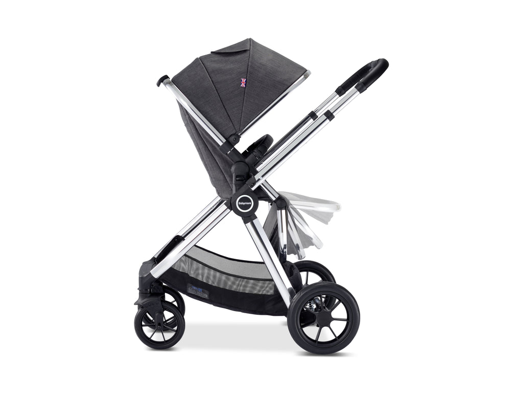 Memore V2 Travel System 13 Piece Pecan i-Size with base – Chrome