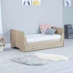Veni Cot Bed With Drawer - Oak