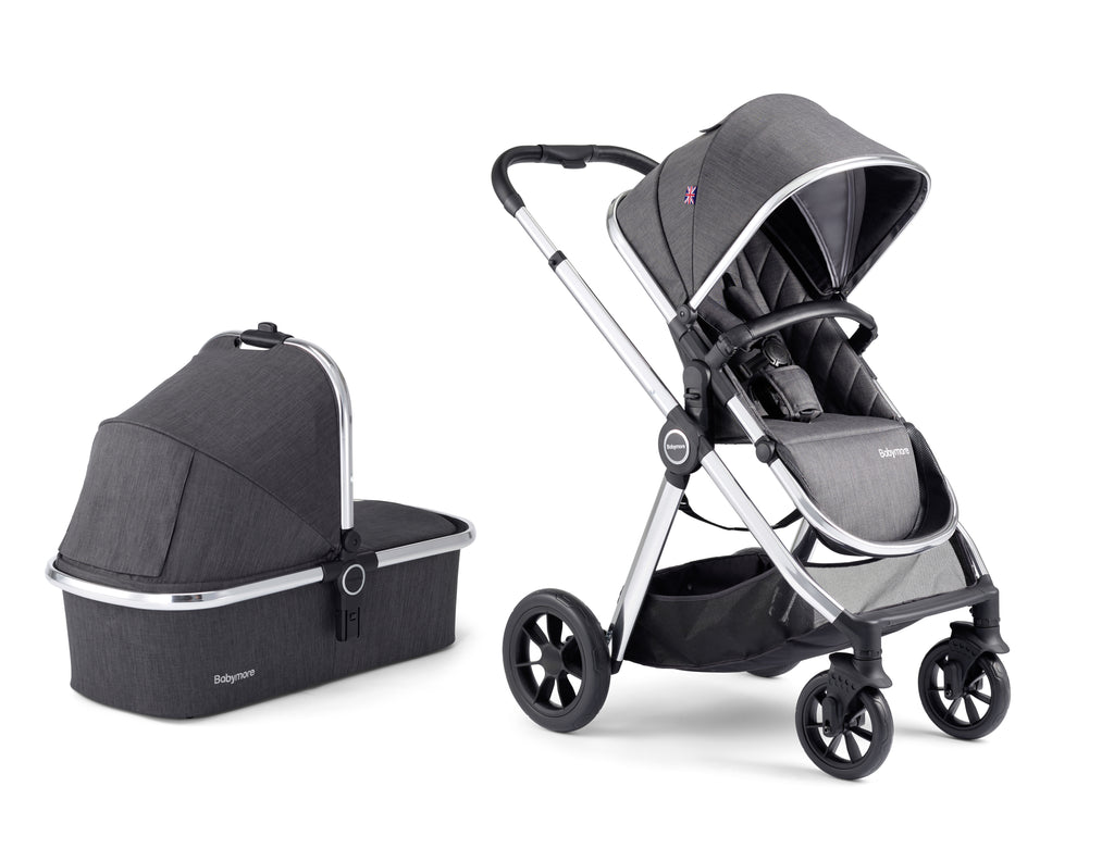 Memore V2 Pram Pushchair 11 Piece – Chrome